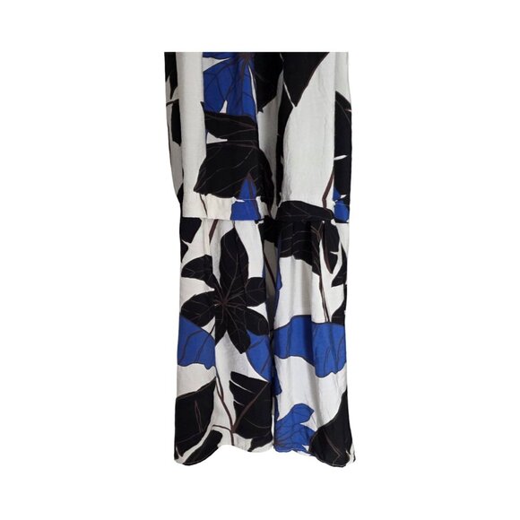 NWT Women's - Sofia by Sofia Vergara Braided Floral Maxi Dress, Size Large - Picture 5 of 11